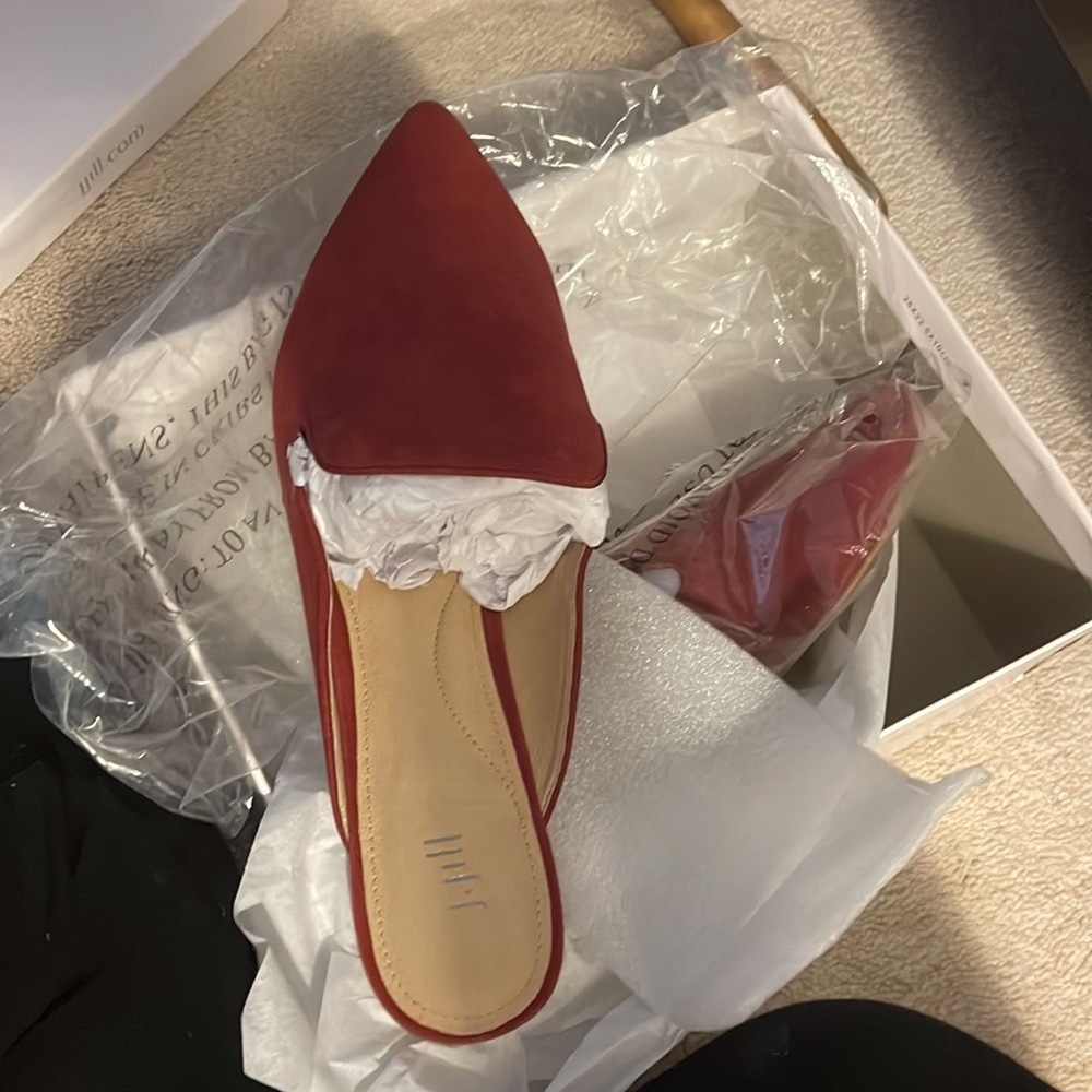 Brand new jjill open back flats size 11